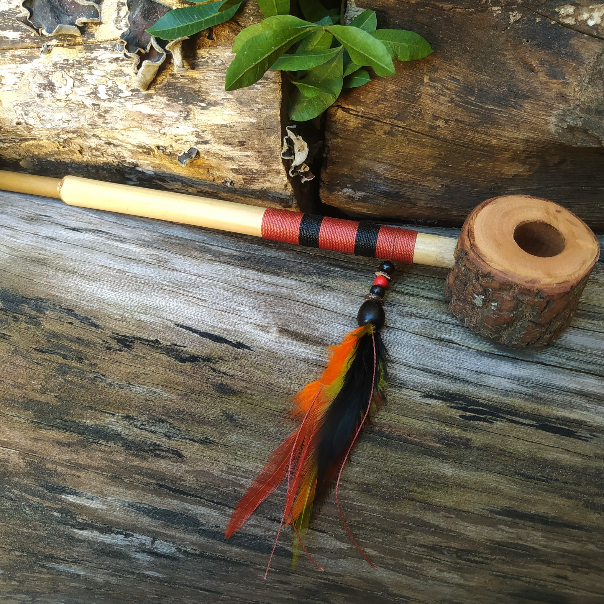 Cachimbo Xamânico Ângico, 35cm