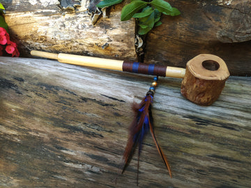 Cachimbo Xamânico jabuticabeira, 36cm